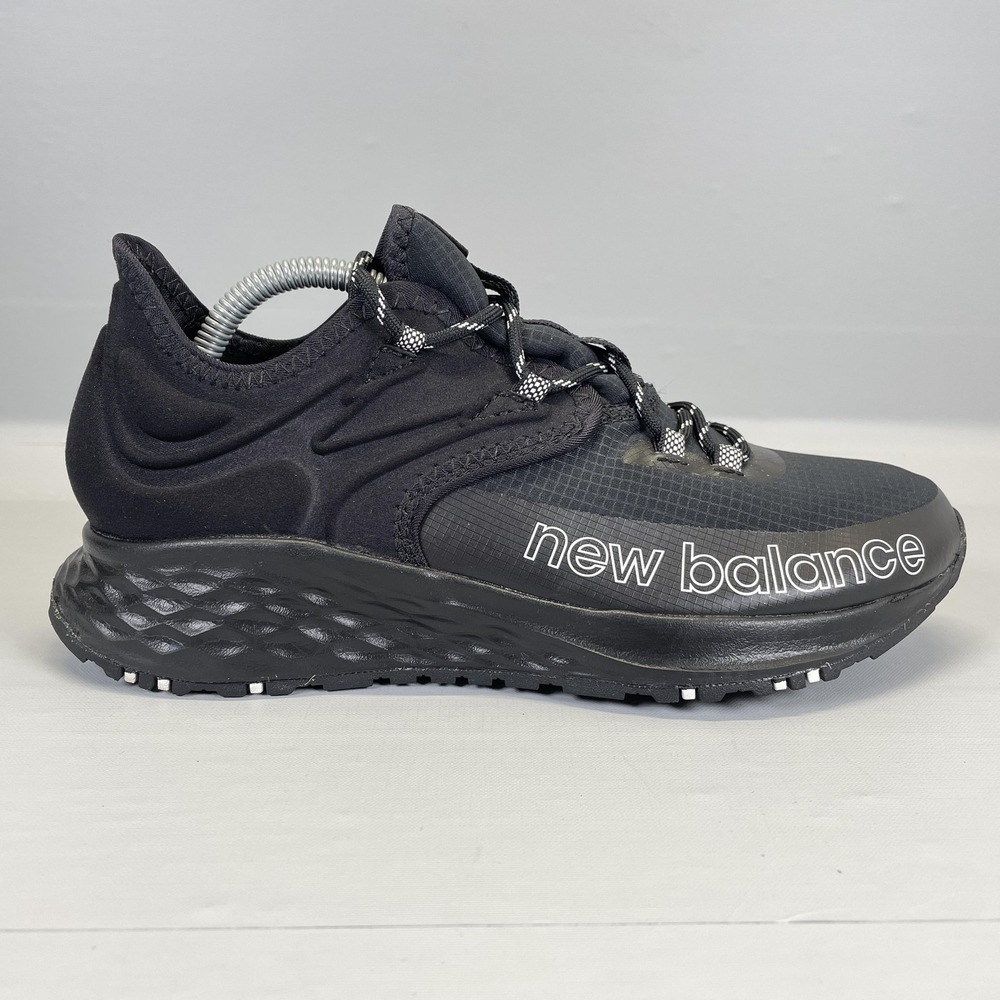 New Balance Fresh Foam Roav Shoes Youth Size 4.5 Black Running Trail Sneakers